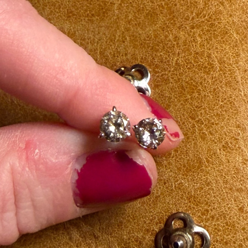 Lab Made Diamond Studs
